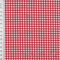 Beautifully Basics | Ruitje kerst rood [610R6]