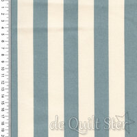 Big Stripe | 7/8inch teal/creme [88610]