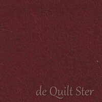 Cinnamon Patch Wolvilt | Wijnrood [CP063]