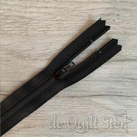 Rits YKK 25cm - Zwart [580]