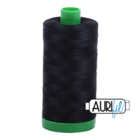 Aurifil Mako40 #2692 Black - 1000mtr