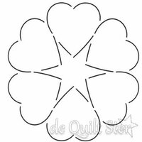 Quilt Sjabloon Blok 8inch [821]