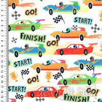 COUPON Working Wheels | Race Car / Race auto [21922] 145x110cm