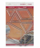 SALE Quilt Stempel | Six Point Star &amp; Triangle [CRP0187]