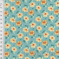 COUPON Avalon | Mini Flower Green [698G] 75x110cm