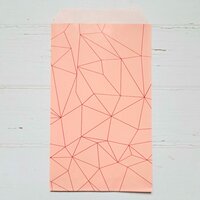 Cadeauzakje M | Lijnenspel Perzik 