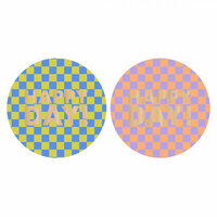 Kadostickers | Happy Day Duo - 8stuks