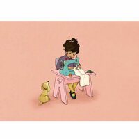 Ansichtkaart Belle &amp; Boo | The Sewing Table