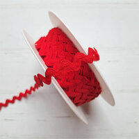 ZigZag band| 14mm Rood