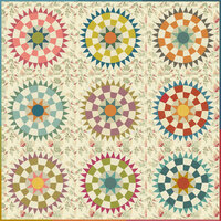 Laundry Basket Quilts | Patroon 'Desert Rose'