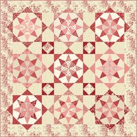 Laundry Basket Quilts | Patroon 'Strawberry Shortcake' 