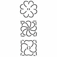 Quilt Sjabloon Blok 3inch [MO41]