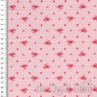 Hollyhocks &amp; Roses | Early Bird Pink [3053-18]