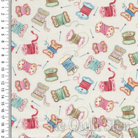 Sew Pretty | Floss Bobbins Cream [12155]