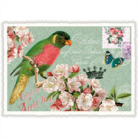 Edition Tausendsch&ouml;n | Ansichtkaart A6 | Papagaai [PK985]