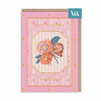 V&amp;A Museum | Dubbele kaart | Cottagecore flower trio [12607]