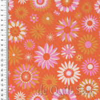 Carousel | Flowers Orange [0097-14]