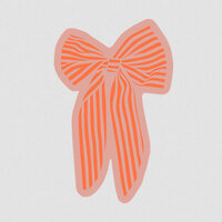 Kadostickers | Big Bow Litchi + Blood Orange - 10stuks