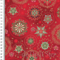 Good Tidings | Snow Crystal Red [103R]