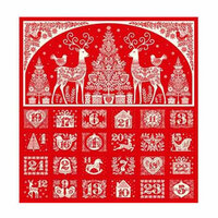 Kerstpanel | Christmas Advent Scandi [117R]