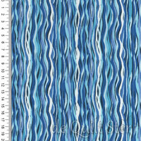 Deep Blue Sea | Wave Stripe Light Blue [144B2]