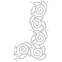 Quilt Sjabloon Rand 4inch [EK62]