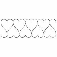 Quilt Sjabloon Rand 3inch [HH19] 