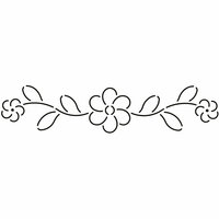 Quilt Sjabloon Rand 2,5inch [143] 