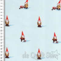 Heather Ross | Gnomes Blue [54324D-1]