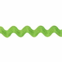 ZigZag band | 13mm - Limegroen