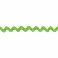 ZigZag band | 7mm - Limegroen