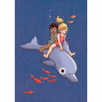 Ansichtkaart Belle &amp; Boo | Dolphin Adventure