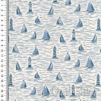 Makower | Driftwood - Sailing Cream [172Q]