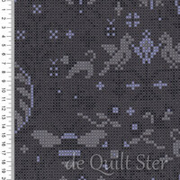 SALE Alison Glass Sunprints | CrossStitch Charcoal [9387K] 