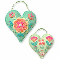 The Cinnamon Patch | DIY Pakket ' Folk Art Hearts' [CPK098]