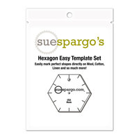 Sue Spargo | Creative Stitching Tools - Hexagons Easy [NOT-CST-04]