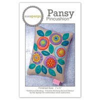 Sue Spargo | Pansy Pincushion