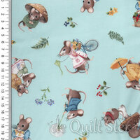 Deborah Edwards | Country Mouse - Toss Mice Blue Multi [29007-42]