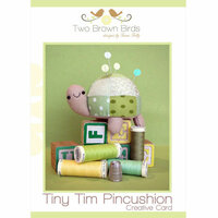 Two Brown Birds Patroon | Tiny Tim Pincushion [TB708] 