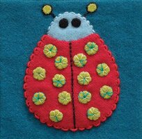 Sue Spargo Kit | Ladybug - colorway 2