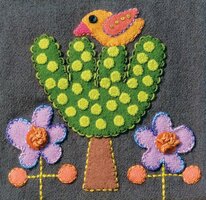 Sue Spargo Kit | Bird and Tree - colorway 2