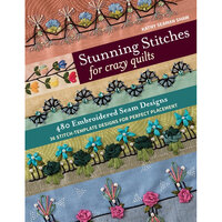 Kathy Seaman Shaw | Stunning Stitches for crazy quilts