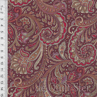 SALE Paisley Prints | paars/oranje/bruin [4214D1-2]