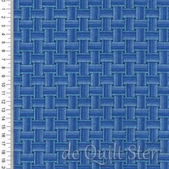 Under the Sun | Vlechtwerk blauw [6932-50]
