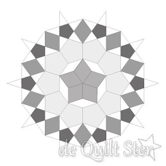 English Paper Piecing Kit &#039;La Passacaglia&#039;