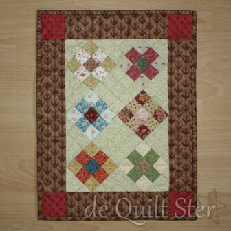 Quilt Ster Patroon Saartje&#039;s Poppendekentje