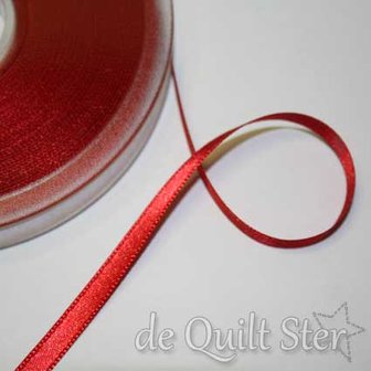 Satijnlint 10mm Rood