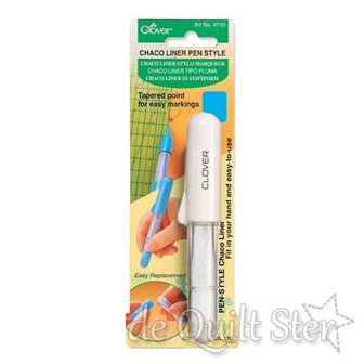 Clover Chaco Liner Pen wit [4712]