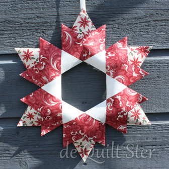 Quilt Ster Patroon &#039;Kerst Ster&#039;