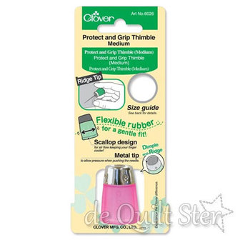 Clover Vingerhoed Perfect Grip - Medium [6026]